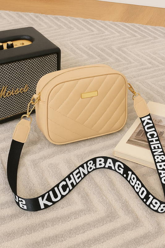 High-Quality Quilted Crossbody Bag – Stylish & Versatile