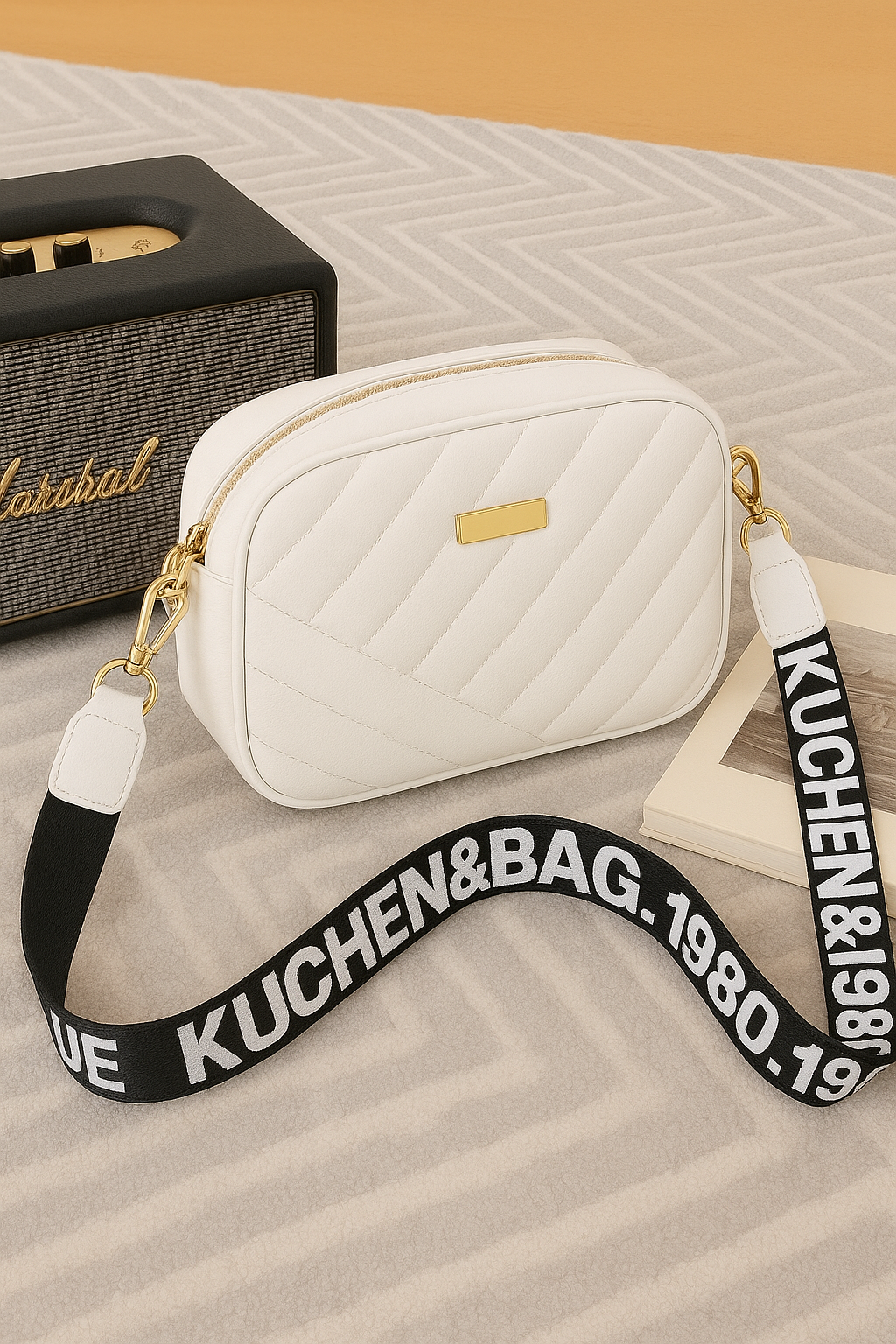 High-Quality Quilted Crossbody Bag – Stylish & Versatile