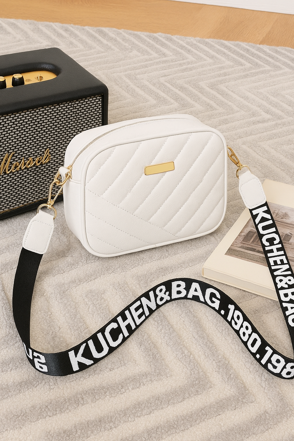 High-Quality Quilted Crossbody Bag – Stylish & Versatile