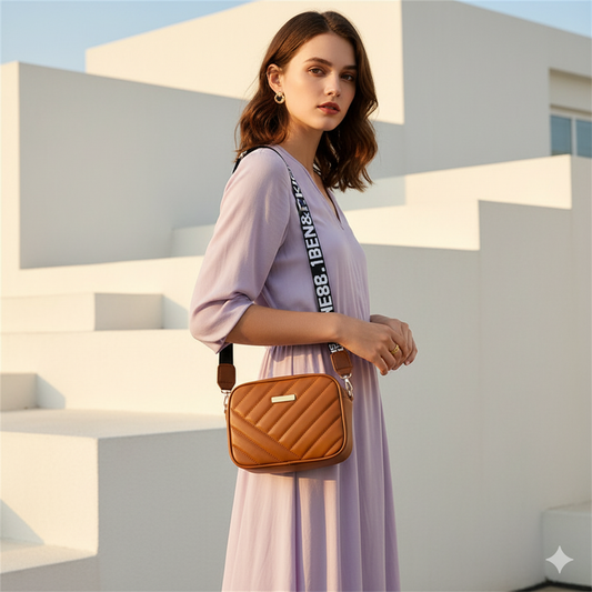 High-Quality Quilted Crossbody Bag – Stylish & Versatile