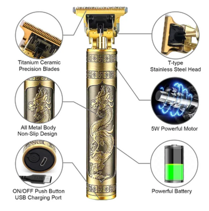 T9 Vintage Hair Trimmer For Men | Professional Hair Trimming Machine