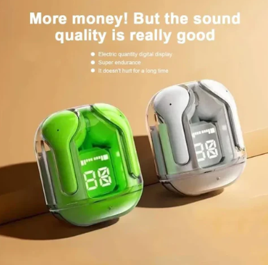Smart LED Display TWS Wireless Earbuds
