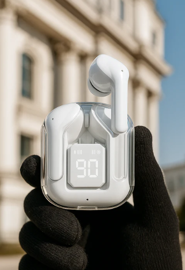 Smart LED Display TWS Wireless Earbuds