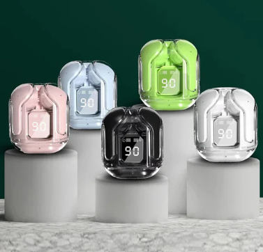 Smart LED Display TWS Wireless Earbuds