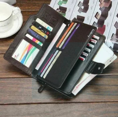 Premium Long Wallet | Elegant • Secure • Stylish