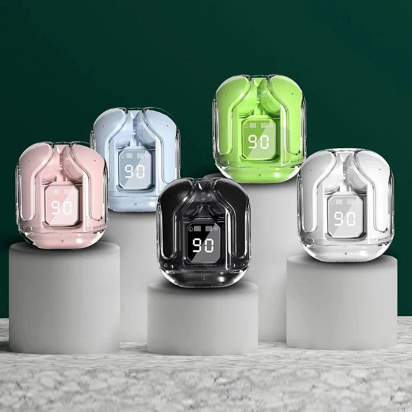 Smart LED Display TWS Wireless Earbuds