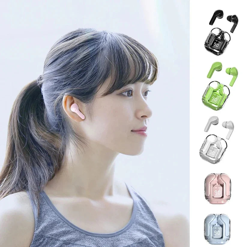 Smart LED Display TWS Wireless Earbuds