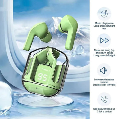 Smart LED Display TWS Wireless Earbuds